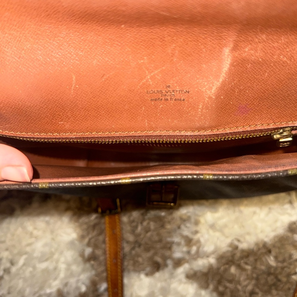 Louis Vuitton Monogram Saddle Crossbody Bag in Brown and Tan - Picture 5 of 6